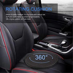 Enjoy easier sitting and movement with this 360° rotating seat cushion. Ideal for cars, office chairs, seniors, pregnancy support, and back relief.